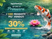 AquariumLine: 48 Ore di Primavera con sconti fino al 30%