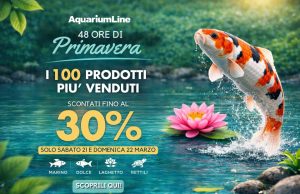 AquariumLine: 48 Ore di Primavera con sconti fino al 30%