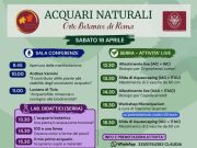 Acquari Naturali all’Orto Botanico di Roma: il 18 e 19 Aprile