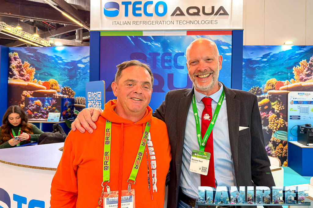 DaniReef con Massimo Turci di Teco a Interzoo 2026