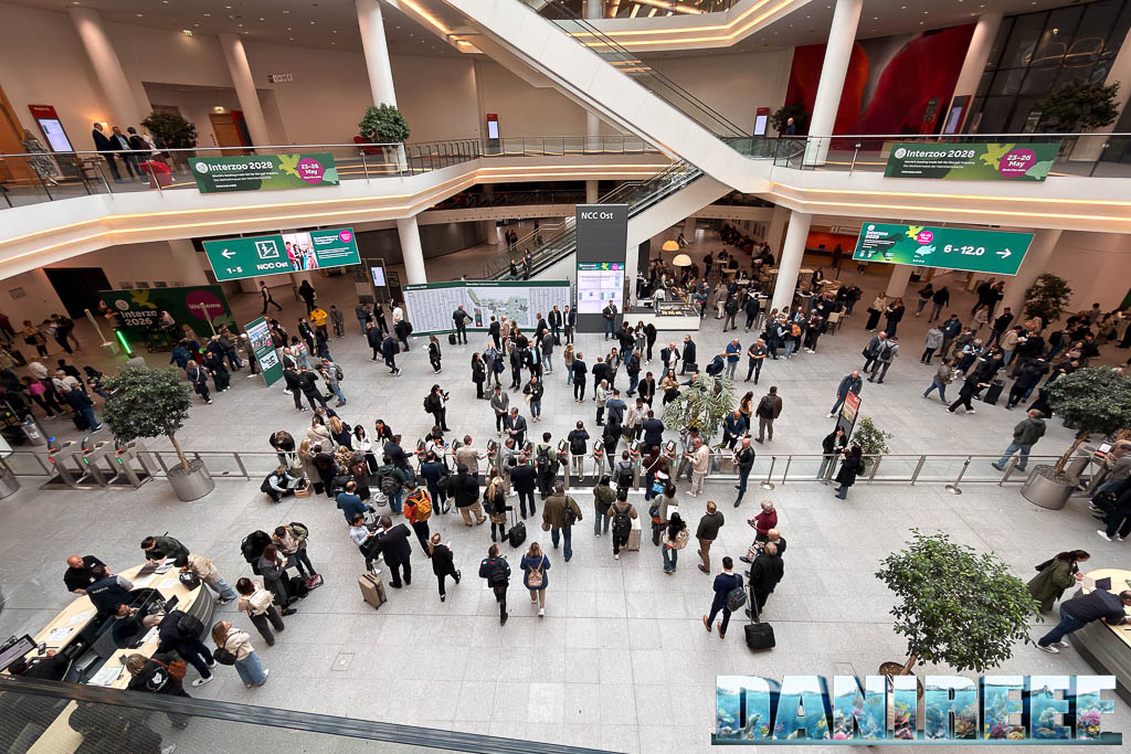 Ingresso alla fiera di Norimberga durante Interzoo 2026