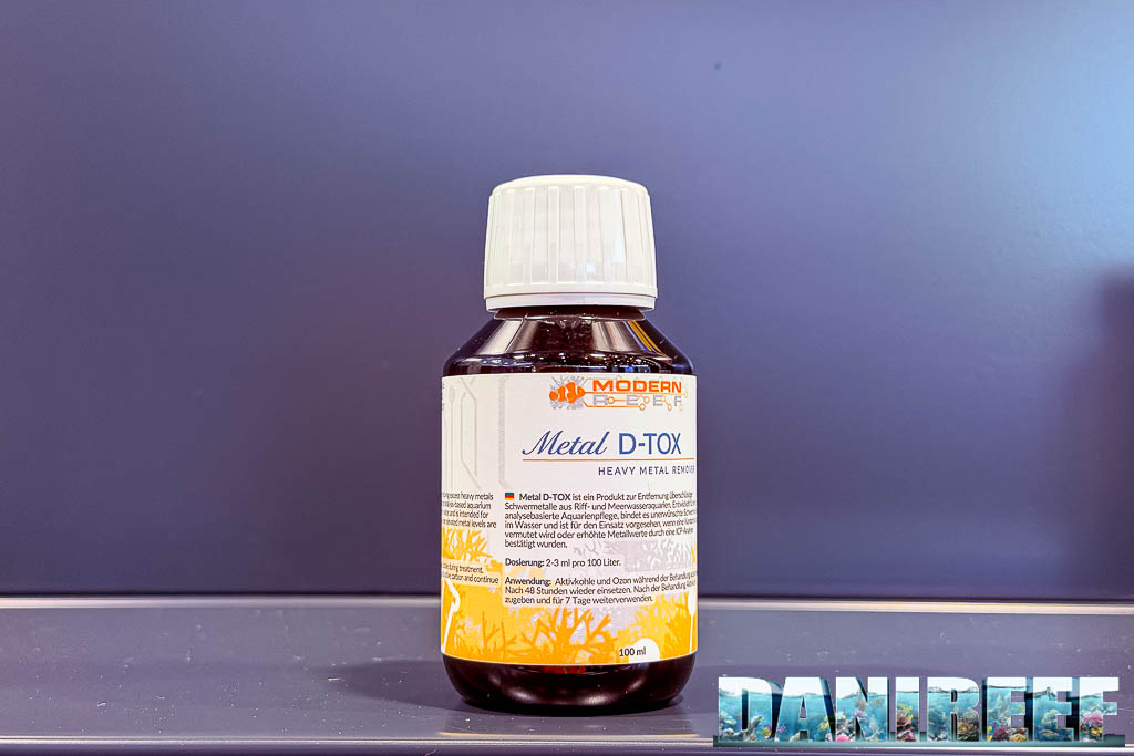 Modern Reef Metal D-Tox per la rimozione dei metalli pesanti in acquario marino