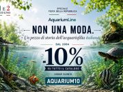 AquariumLine: 10% di sconto per la Festa della Repubblica