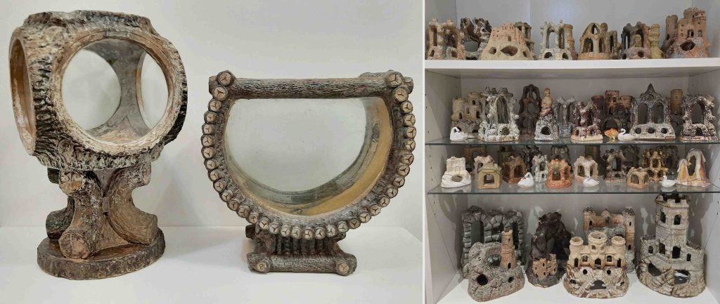 Antichi accessori per acquario conservati dal MOAPH