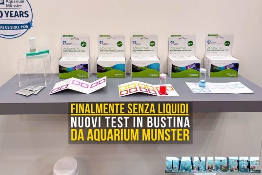 Aquarium Münster nuovi test in bustina e mangimi Dr. Bassleer
