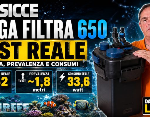 Recensione Sicce Mega Filtra 650: test del filtro esterno