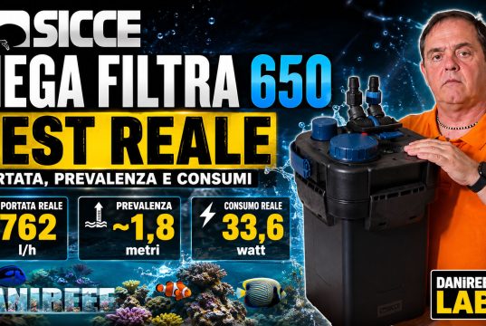 Recensione Sicce Mega Filtra 650: test del filtro esterno