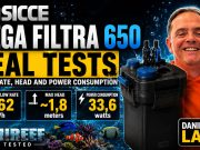 Sicce Mega Filtra 650 review: real flow rate, head and power consumption