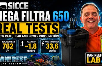 Sicce Mega Filtra 650 review: real flow rate, head and power consumption
