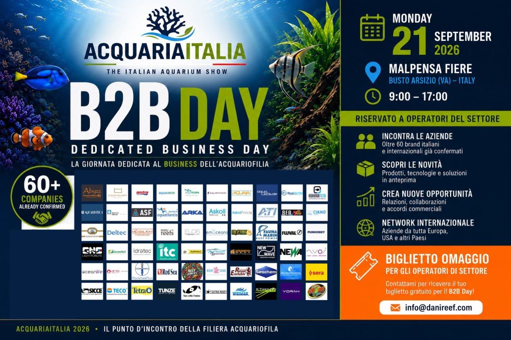 AcquariaItalia B2B Day del 21 settembre 2026 a Malpensa Fiere