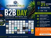 AcquariaItalia B2B 2026: il 21 settembre solo per le aziende