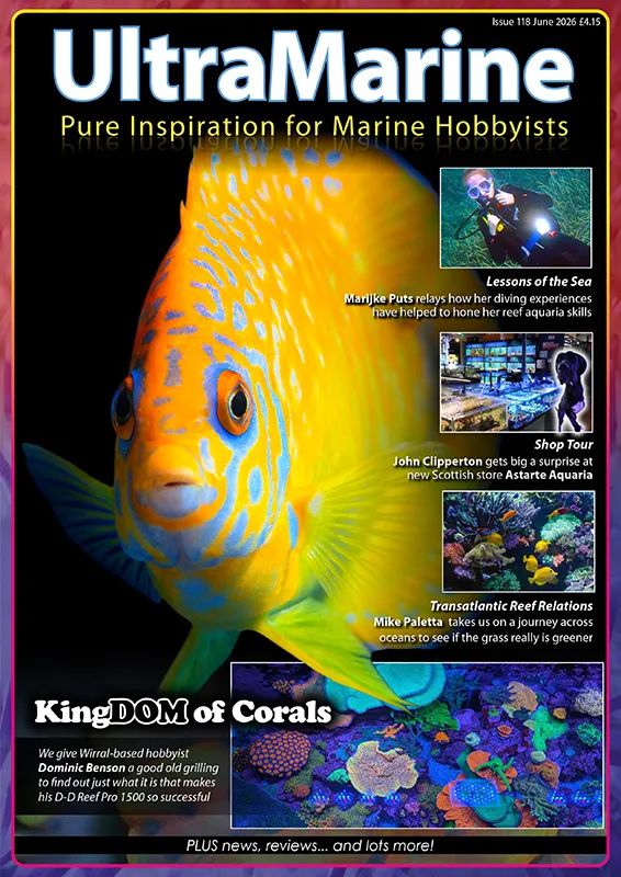Copertina di UltraMarine Magazine 118