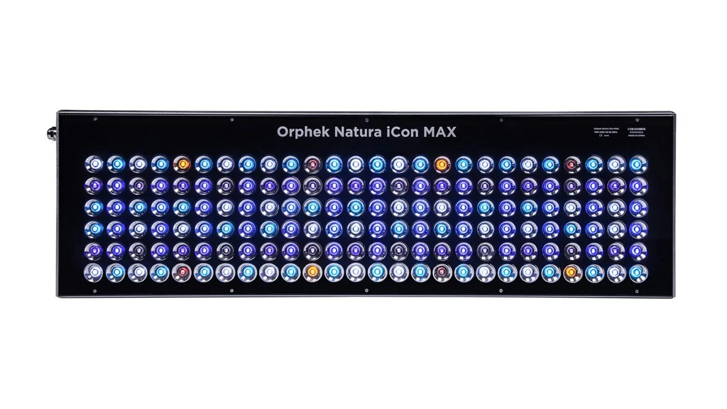 Orphek Natura iCon MAX nuova plafoniera LED da 290 watt per acquari marini di barriera
