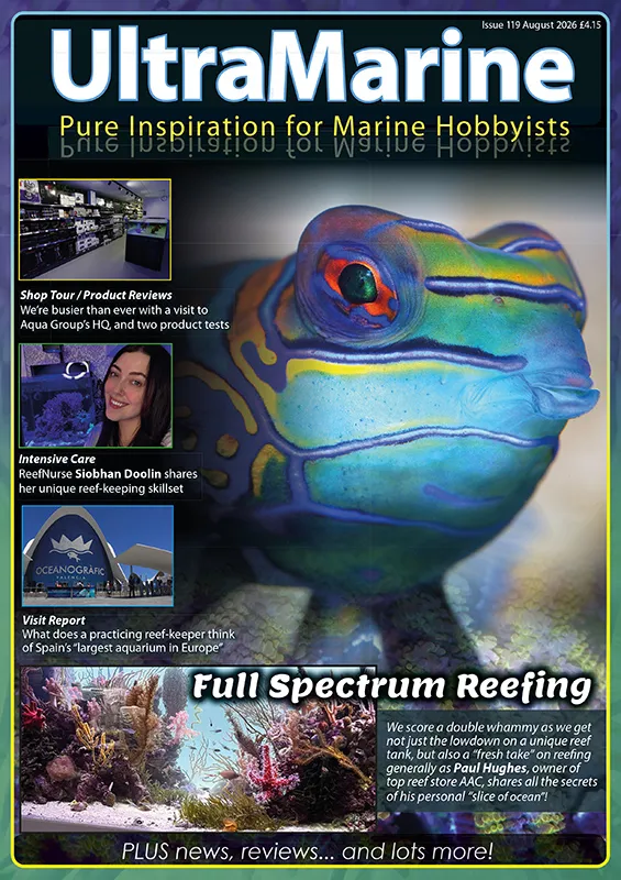 UltraMarine Magazine 119 nuova uscita dedicata all'acquariofilia marina