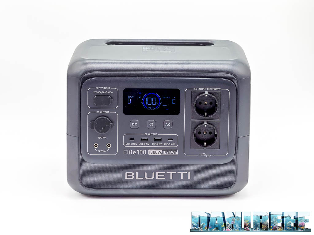 Bluetti Elite 100 V2 vista frontalmente
