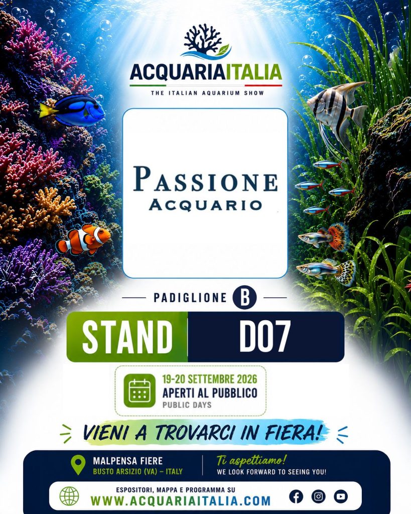 Passione Acquario ad AcquariaItalia 2026