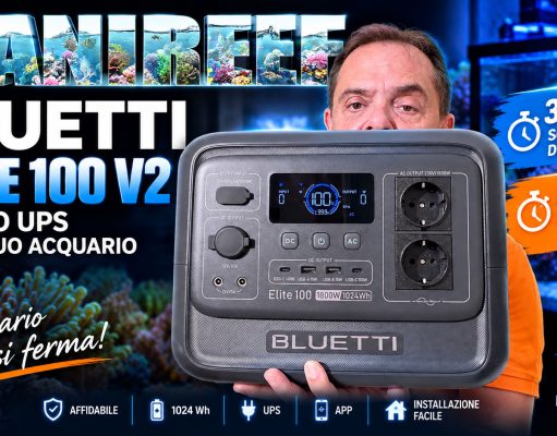 Bluetti 1024 come UPS per acquario: 36 ore di autonomia nel nostro test