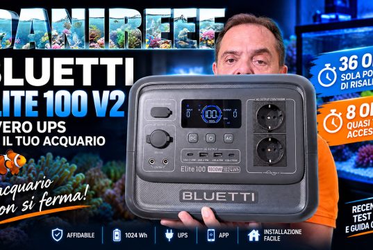 Bluetti 1024 come UPS per acquario: 36 ore di autonomia nel nostro test