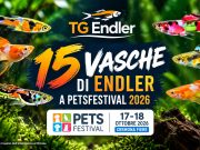 15 acquari di Endler a Petsfestival 2026: lo show di TG Endler