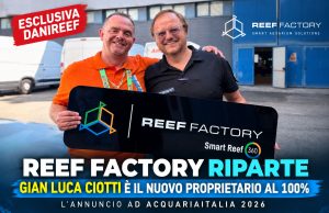 Reef Factory ha un nuovo proprietario: Gian Luca Ciotti acquisisce il 100%