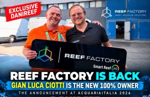 Reef Factory is back: Gian Luca Ciotti is the new 100% owner