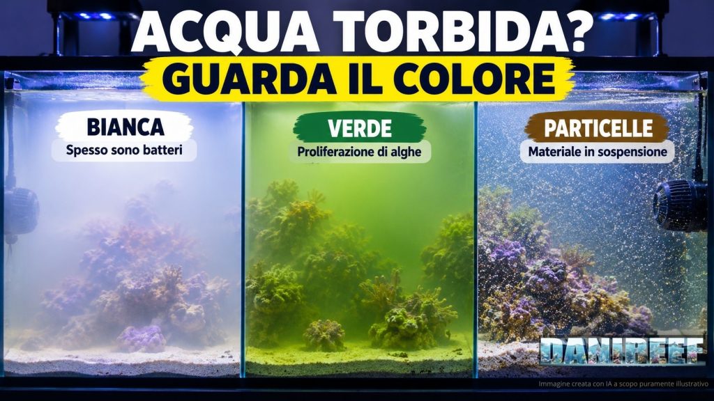 Acqua torbida: guarda il colore
