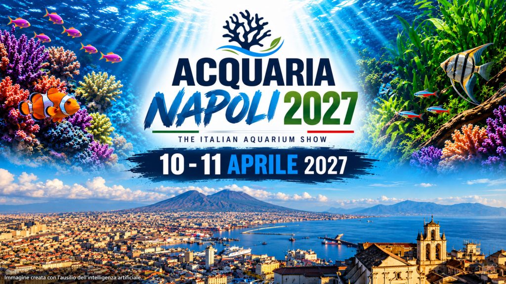Acquaria Napoli 2027, 10 e 11 aprile alla Mostra d'Oltremare