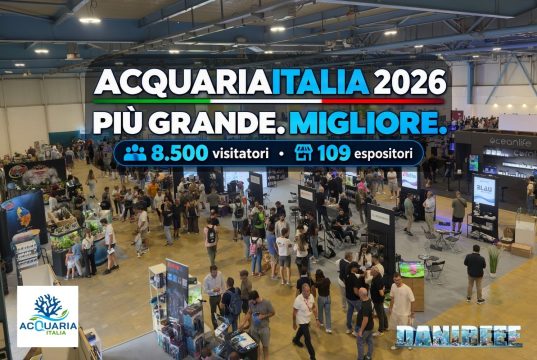 AcquariaItalia 2026 chiude con 8.500 visitatori: +153% di espositori e uno sguardo al 2027