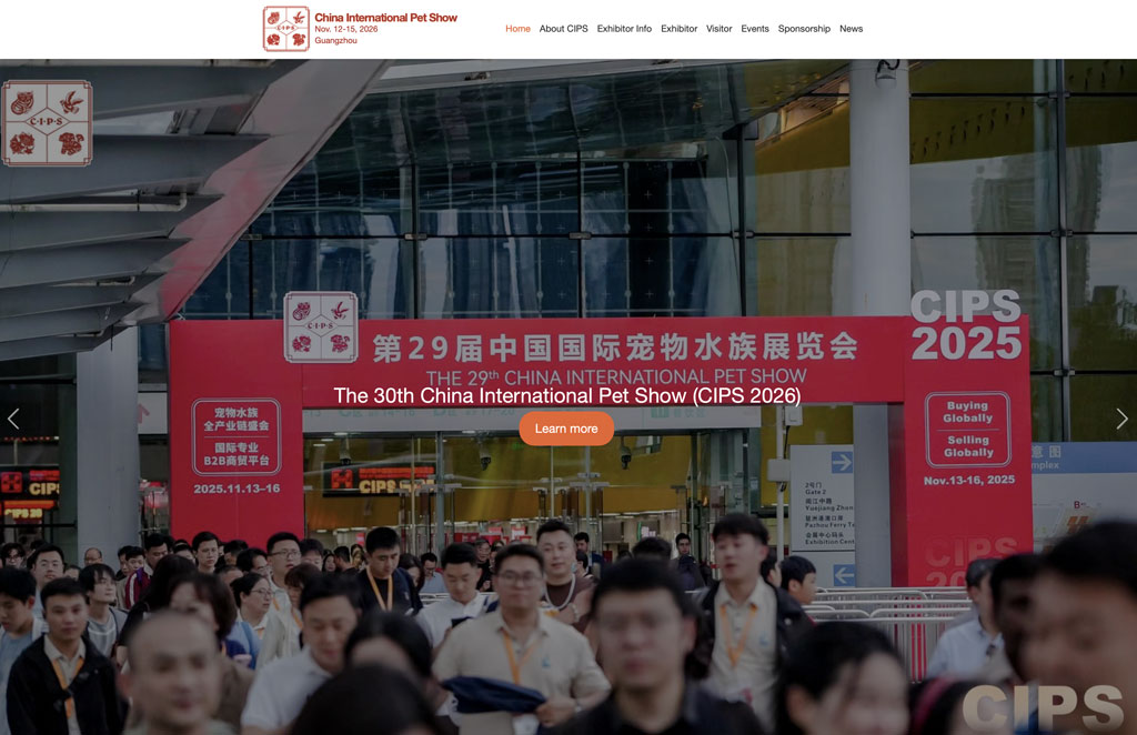 CIPS 2026 a Guangzhou - The 30th China International Pet Show