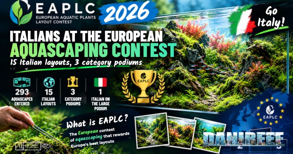 EAPLC 2026: Italians at the European aquascaping contest