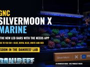 GNC SilverMoon X Marine: new LED bars with the neeos app GNC SilverMoon X Marine, the new LED bars for reef aquariums with the neeos app: DaniReef cover created with artificial intelligence from a GNC product photo
