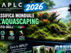 IAPLC 2026: la classifica mondiale dell’aquascaping, Italia 47esima