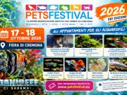 PetsFestival 2026: eventi, espositori e acquari a Cremona