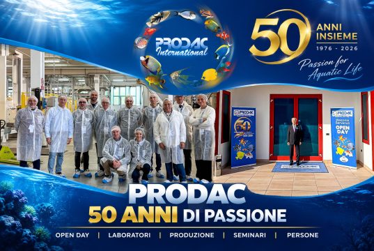 Prodac festeggia 50 anni! La storia dell’acquariologia italiana