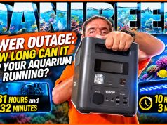 Over 31 hours of aquarium runtime with the Aferiy P180 1024 wh